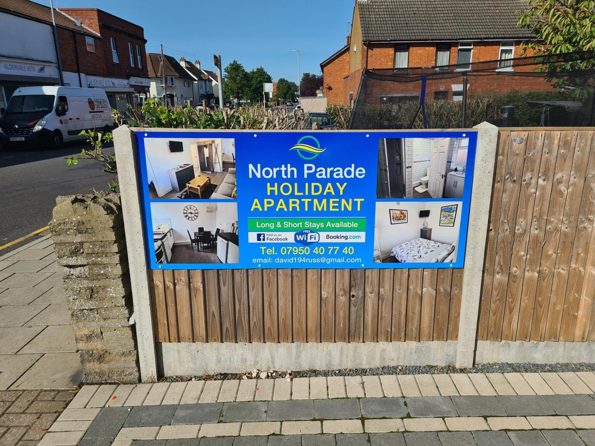 North Parade Holiday Apartment 35 Sea View Road Skegness Pe25 1Bs 外观 照片
